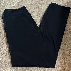 F21+ Black Denim Pants